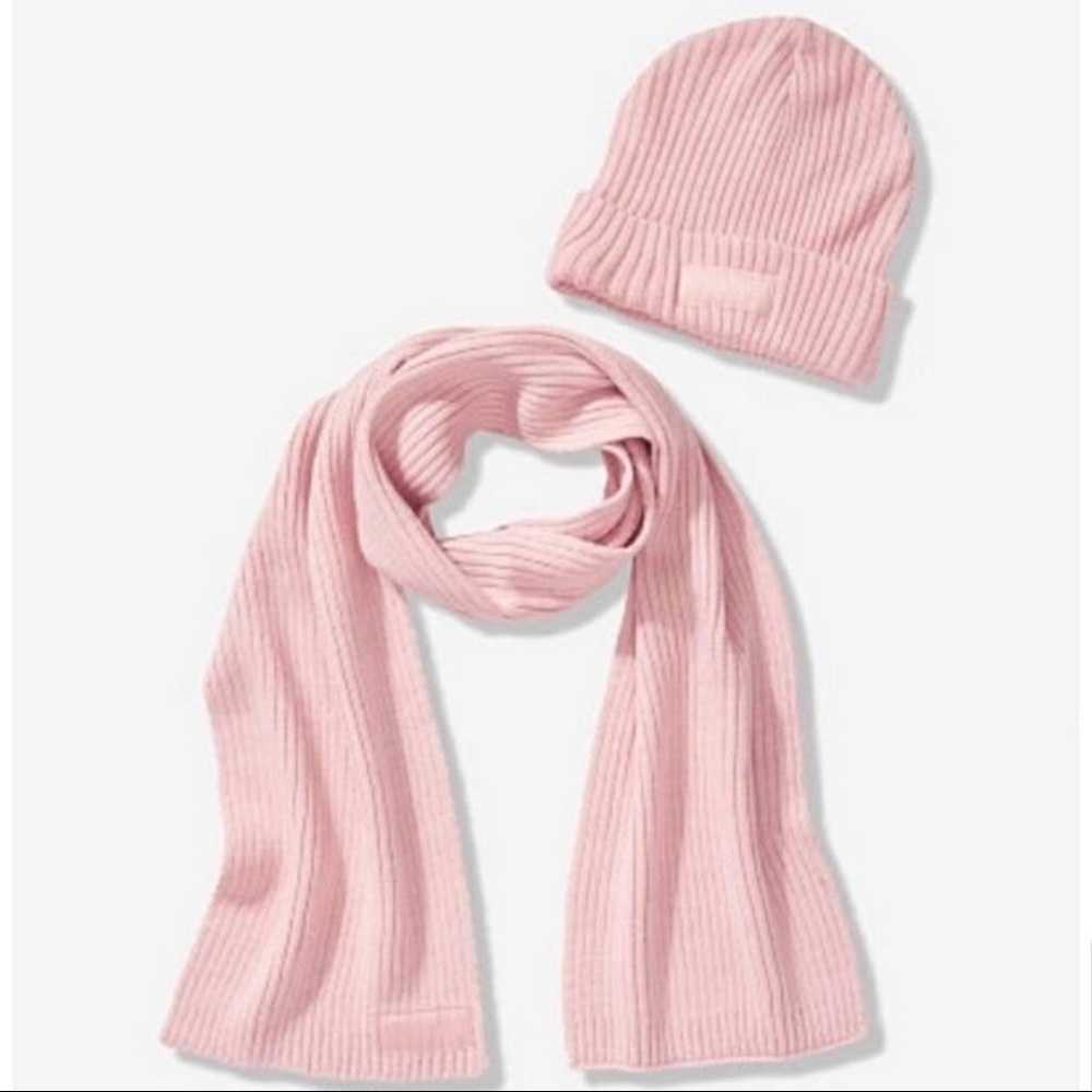 Victoria’s Secret Scarf and Beanie Set